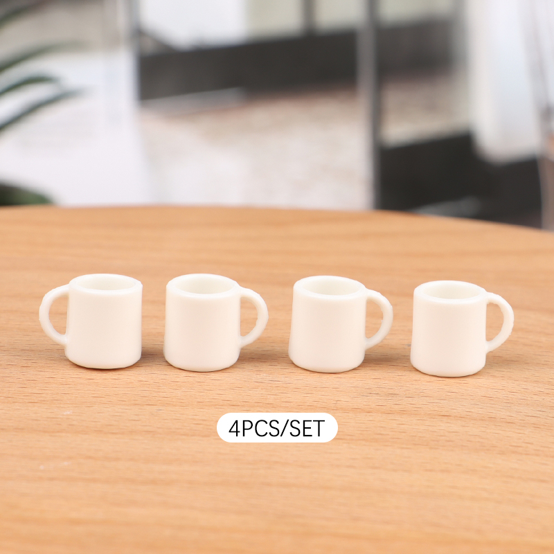 Coffee Y Tea - Set di 4 Tazze in Miniatura
