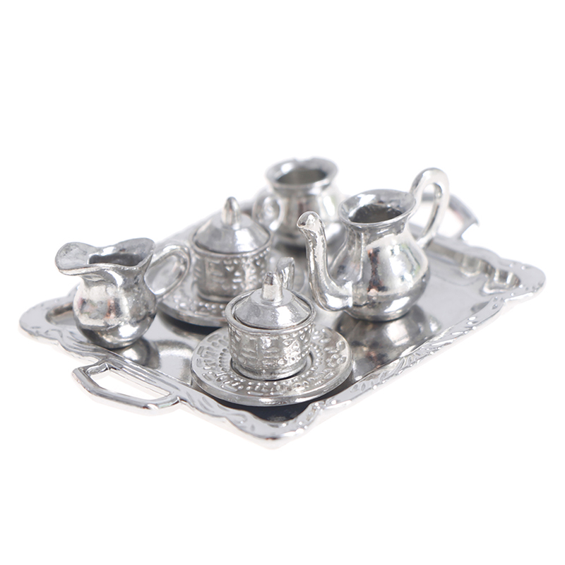 Coffee Tea Stand - 10 pz/set 1/12 casa delle bambole