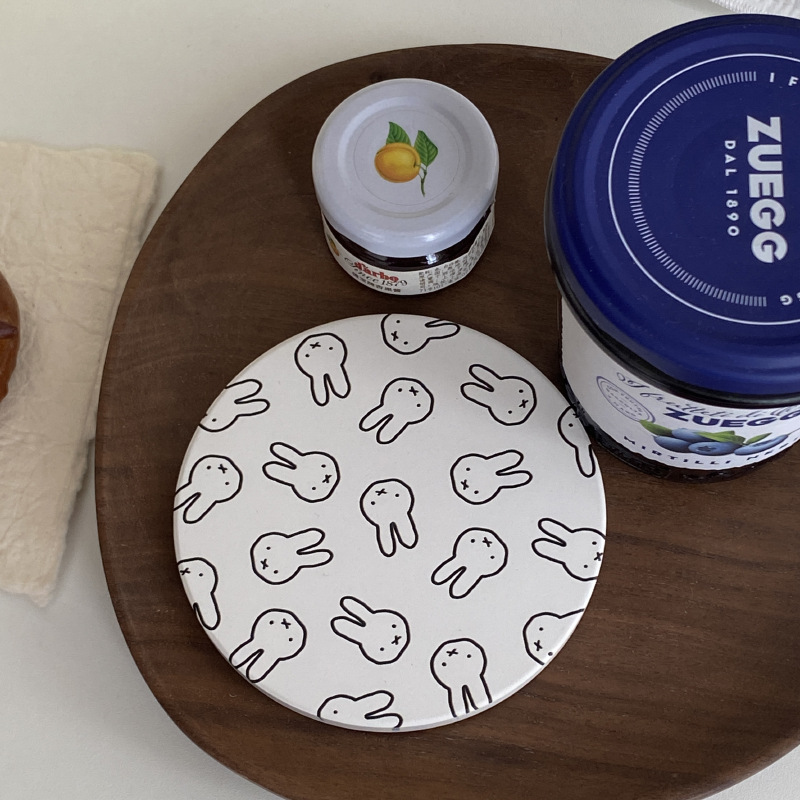 Coffee Y Tea - Sottobicchieri in Ceramica Serie Miffy, Carini