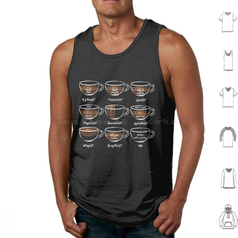 Coffee Tea Knits - Another Coffee Tank Tops Gilet senza