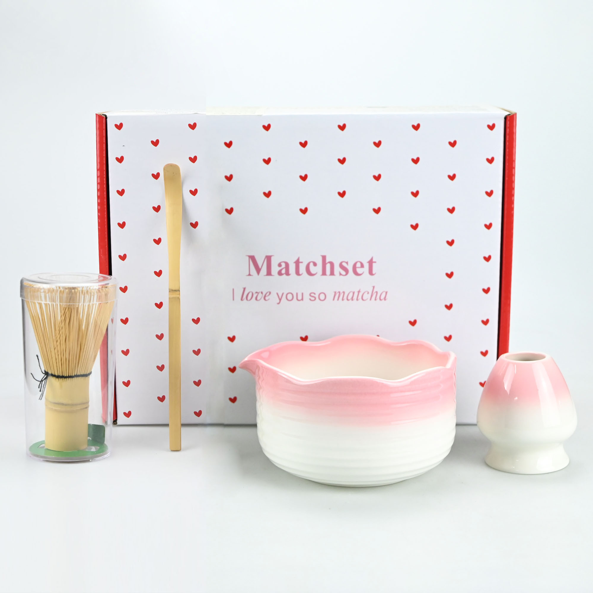 Matcha Whisk Set - Set di 4 Ciotole per Matcha