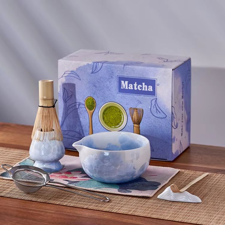 Matcha Whisk Set - Set da 7 Pezzi per Cerimonia