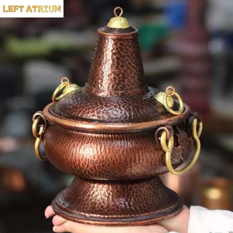 Coffee Tea And Leaf - Contenitore Multifunzionale in Rame Puro per