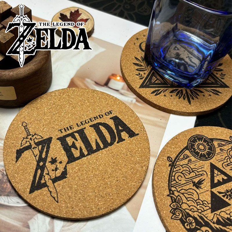 Coffee Y Tea - Zelda Sottobicchiere Cartoon Anime Tappetino rotondo