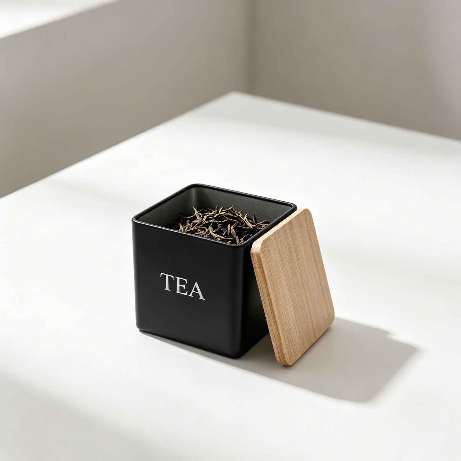 Coffee Tea Set - Set di 3 Contenitori in Metallo