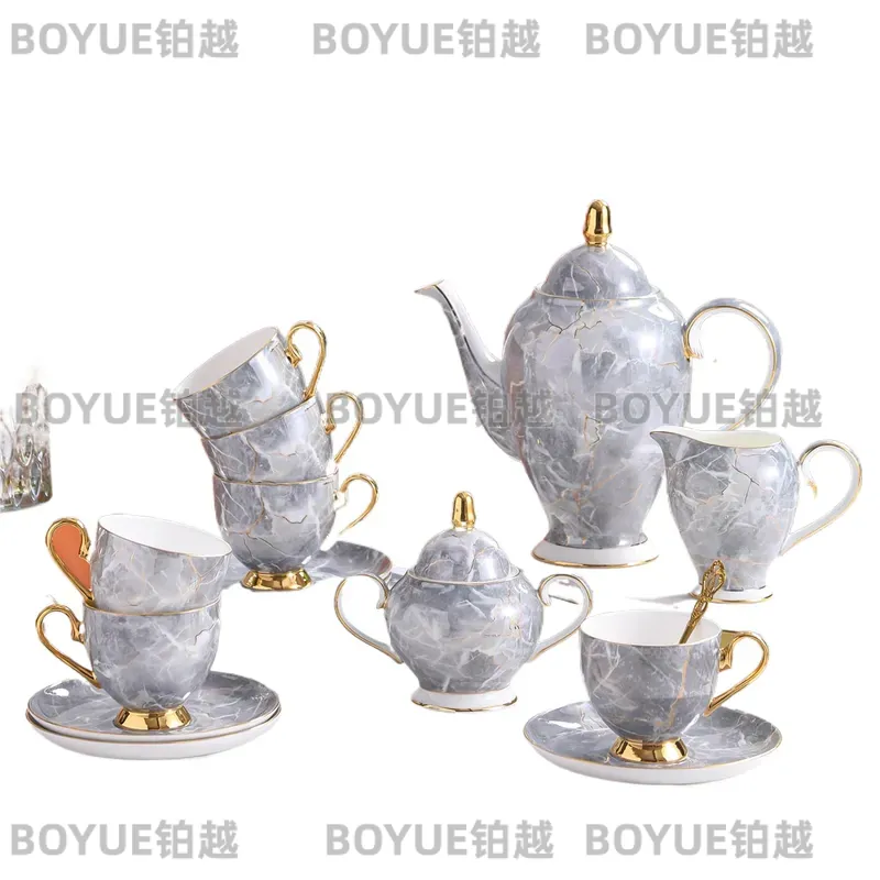 Set di Tazze e Piattini in Por - Coffee Tea Gift recensione e prezzo