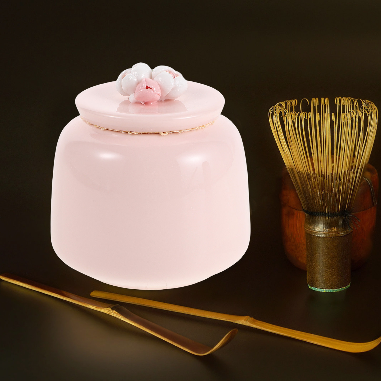 Barattolo in Ceramica Rosa per - Coffee Tea Leaf And Bean recensione e prezzo