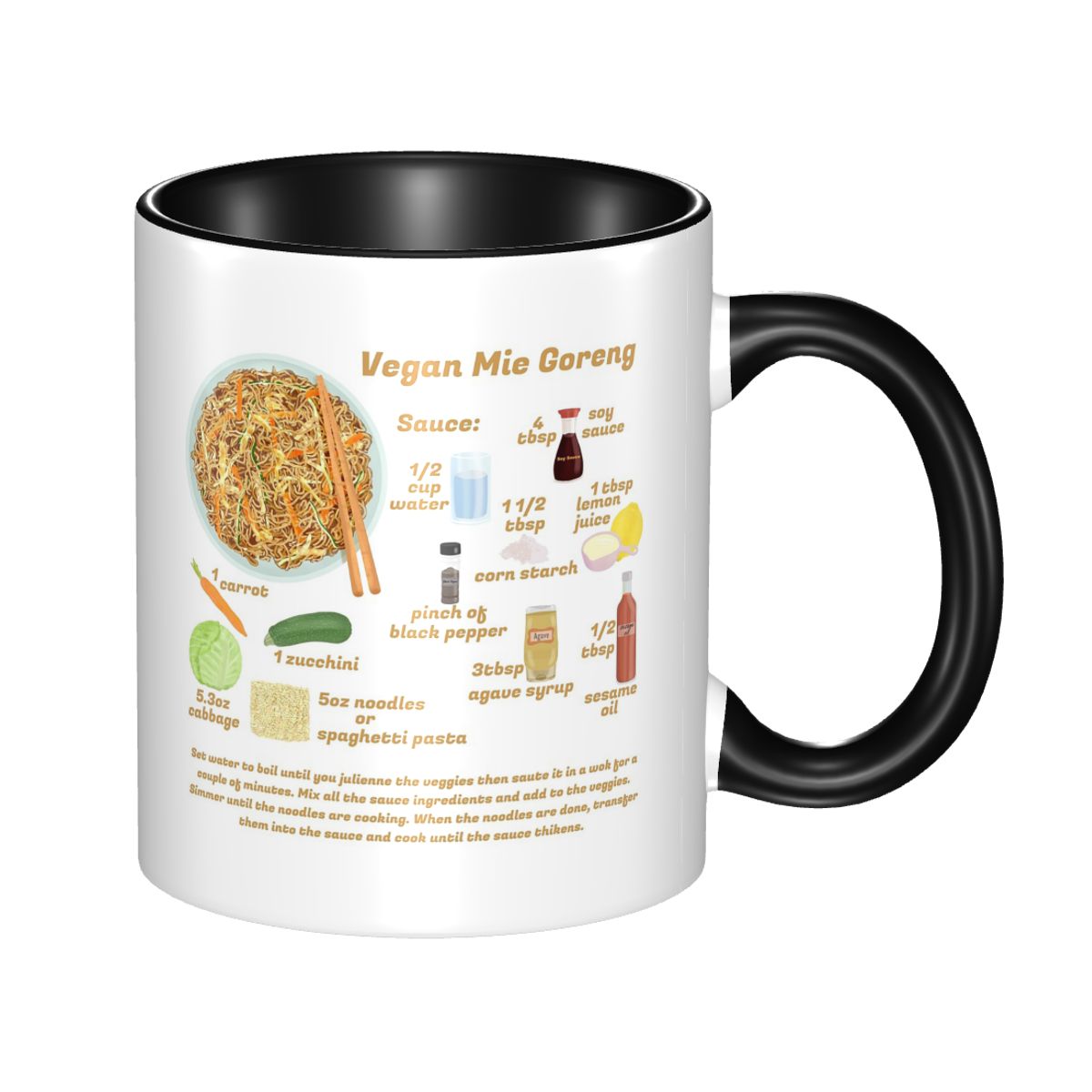 Tazza in Ceramica Divertente c - Coffee Tea Recipe recensione e prezzo