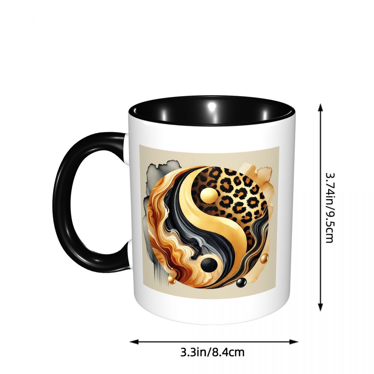 Tazza di Lusso con Design Yin  - Coffee Tea Yin Yang recensione e prezzo
