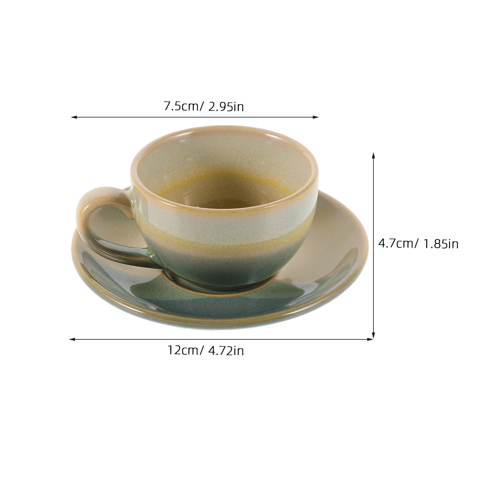 Set di Tazze da Caffè in Ceram - Coffee Tea Set recensione e prezzo