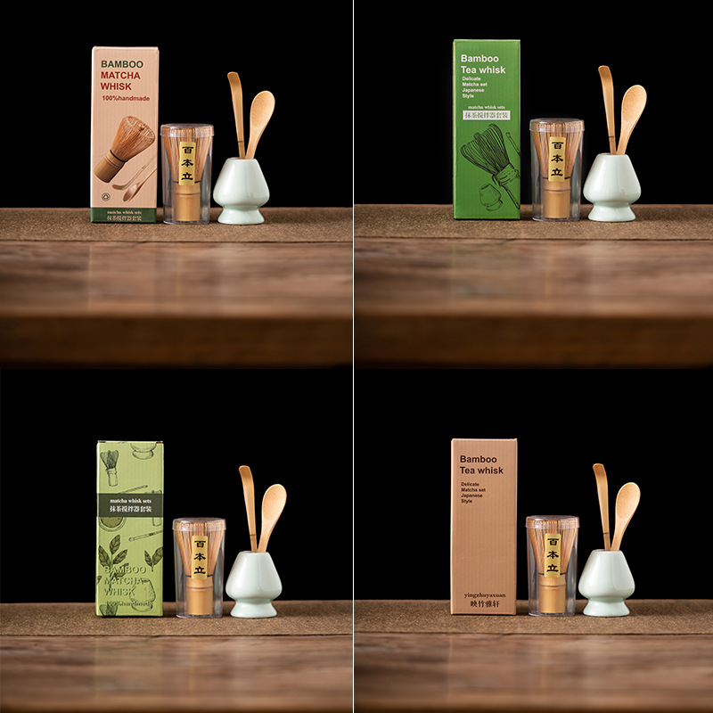 Set di 4 fruste per matcha in  - Matcha Whisk Set recensione e prezzo