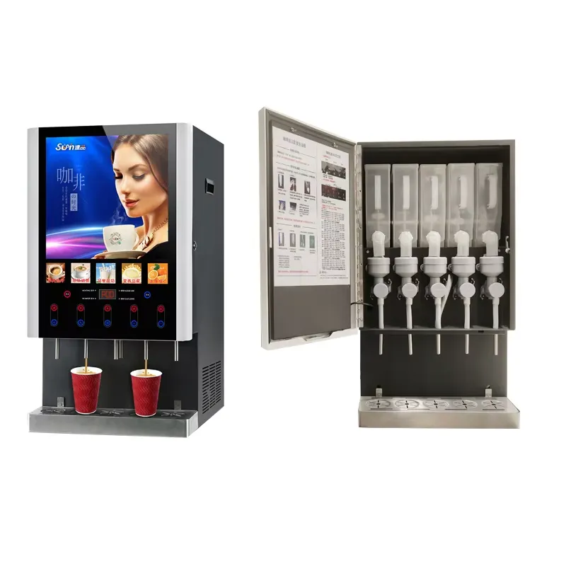 Distributore Automatico di Caf - Coffee Tea Vending Machine For Office recensione e prezzo