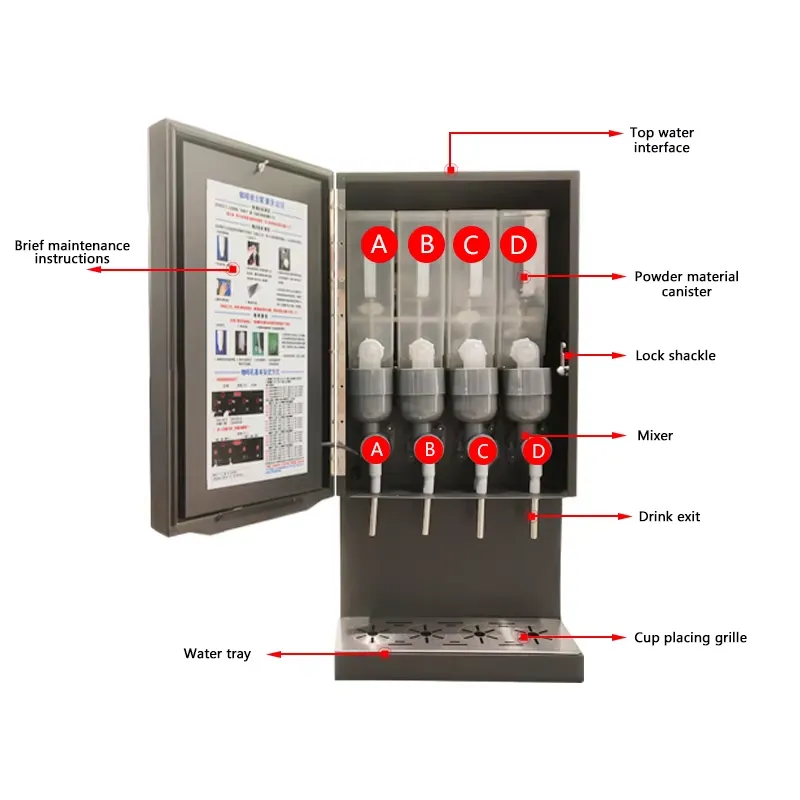 Distributore Automatico di Caf - Coffee Tea Vending Machine For Office recensione e prezzo