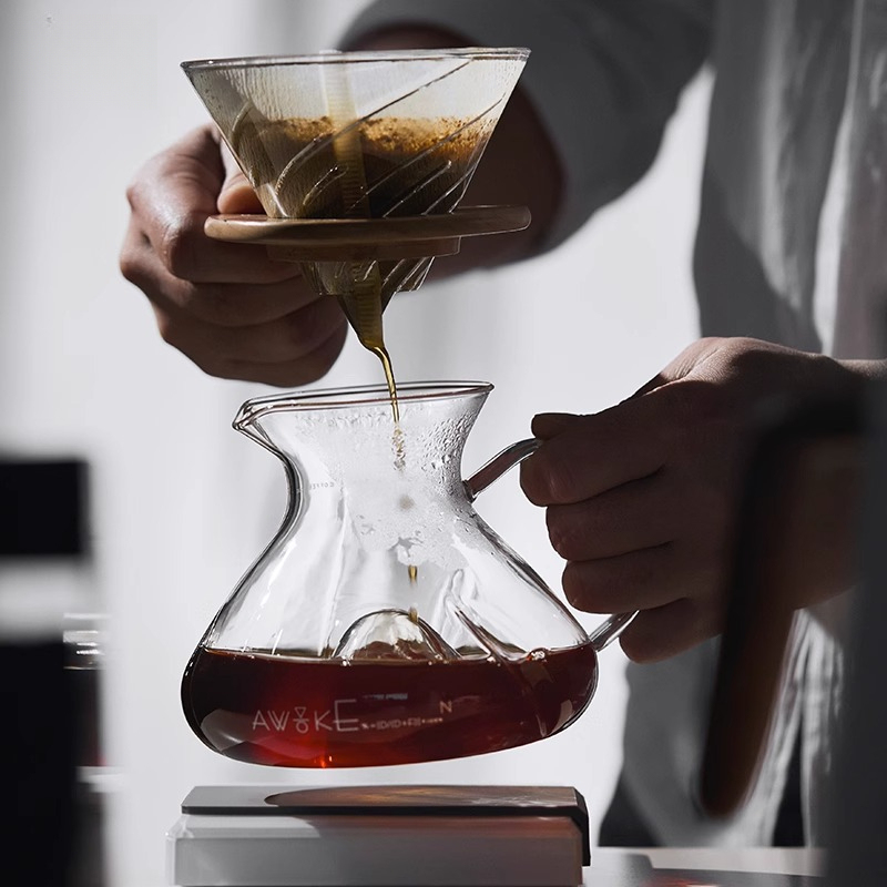 Caffettiera Pour Over in Vetro - Coffee Dripper V60 recensione e prezzo