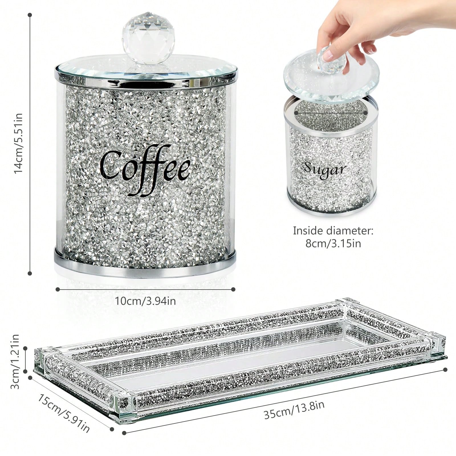 Set di contenitori per caffè,  - Coffee Tea Gift recensione e prezzo