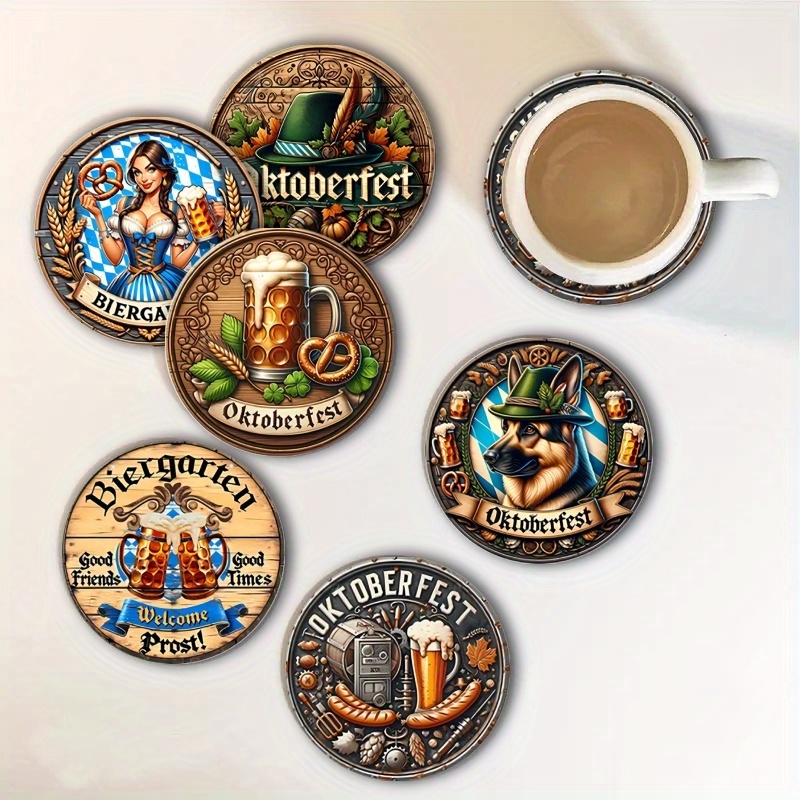 Set di 6 Sottobicchieri in Leg - Coffee Y Tea recensione e prezzo