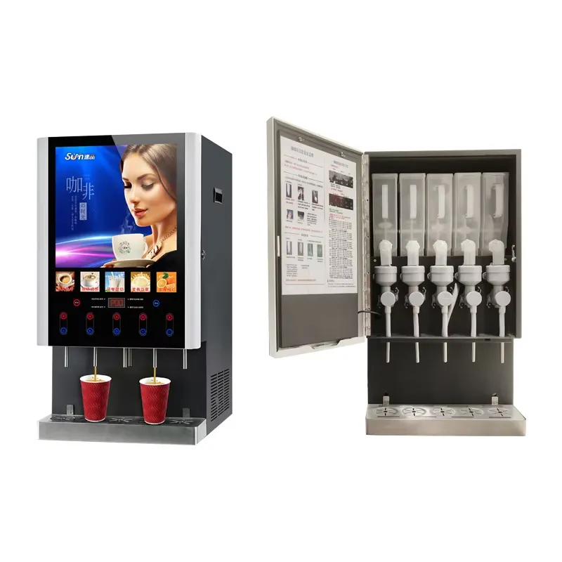 Distributore Automatico di Caf - Coffee Tea Vending Machine For Office recensione e prezzo