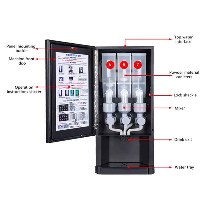 Macchina per Caffè Istantaneo  - Coffee Tea Vending Machine For Office recensione e prezzo