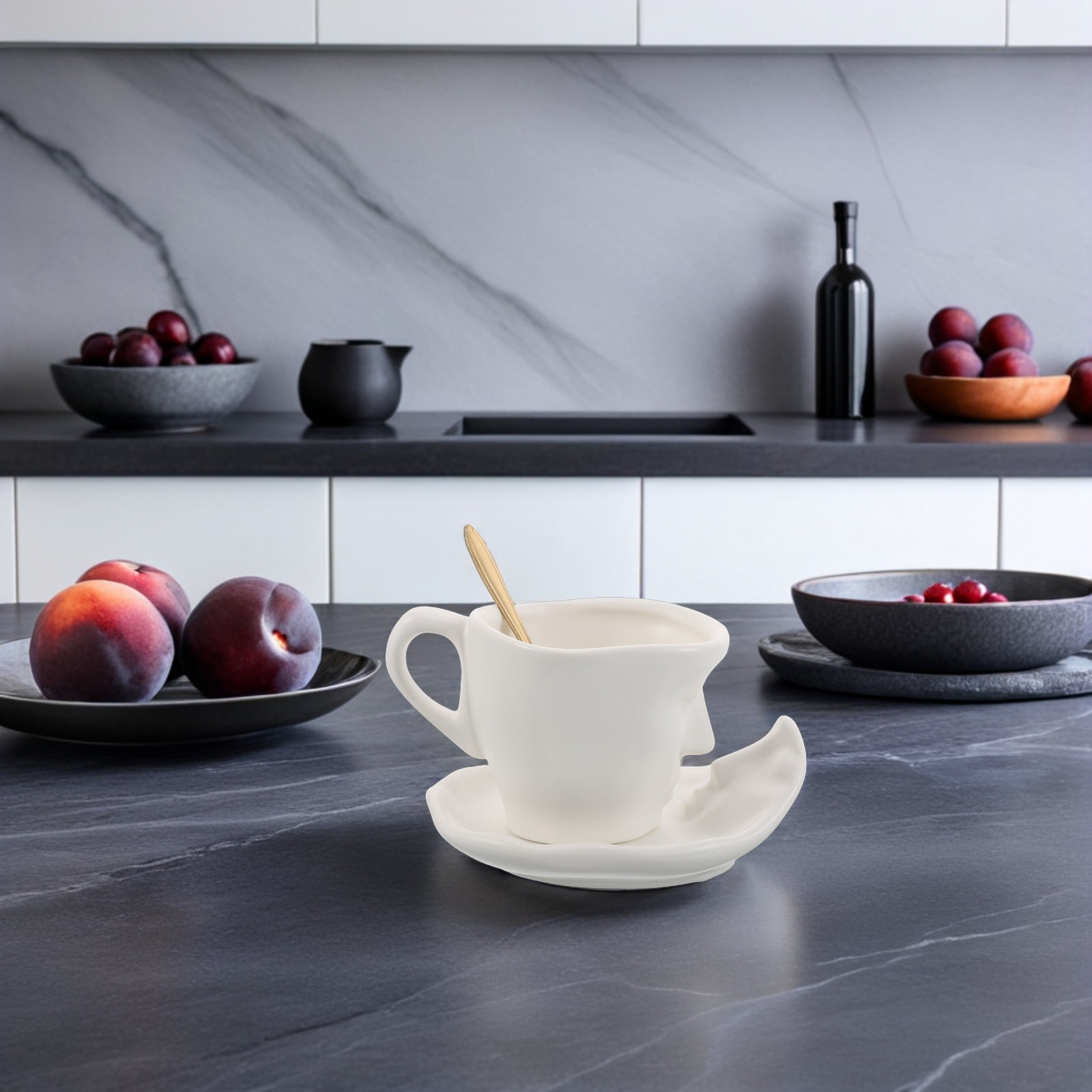 Set Tazza e Piattino in Cerami - Coffee Tea Set recensione e prezzo