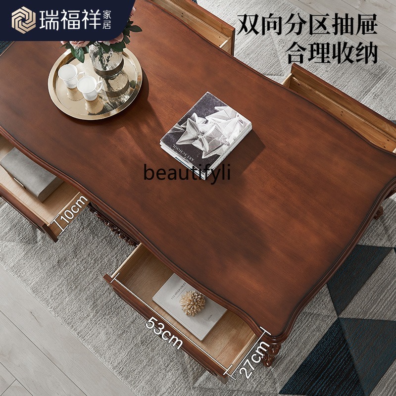 All solid wood coffee table Am - Coffee Tea Drawing recensione e prezzo