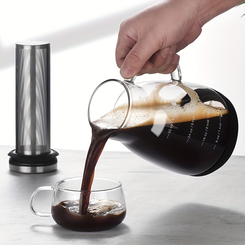 Caraffa in Vetro Classica da 2 - Coffee Tea Jug recensione e prezzo