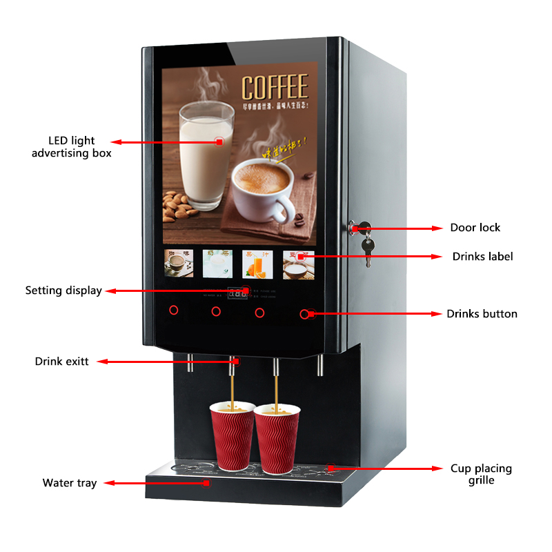 Distributore Automatico di Tè  - Coffee Tea Vending Machine For Office recensione e prezzo