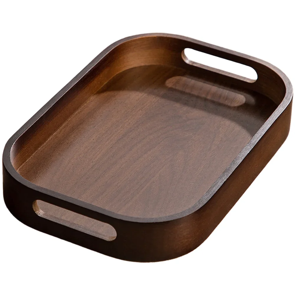 Vassoio da tè in legno con man - Coffee Tea Stand recensione e prezzo