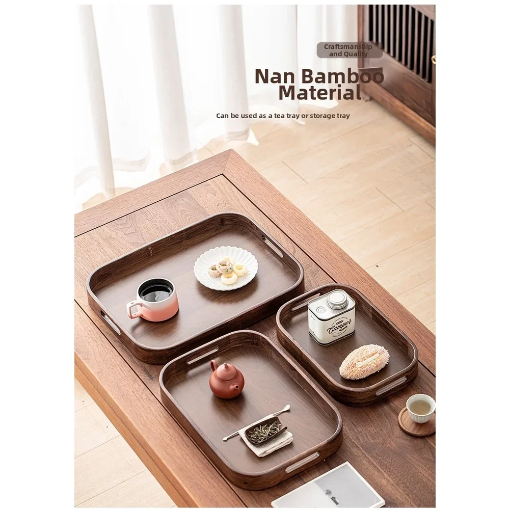 Vassoio da tè in legno con man - Coffee Tea Stand recensione e prezzo