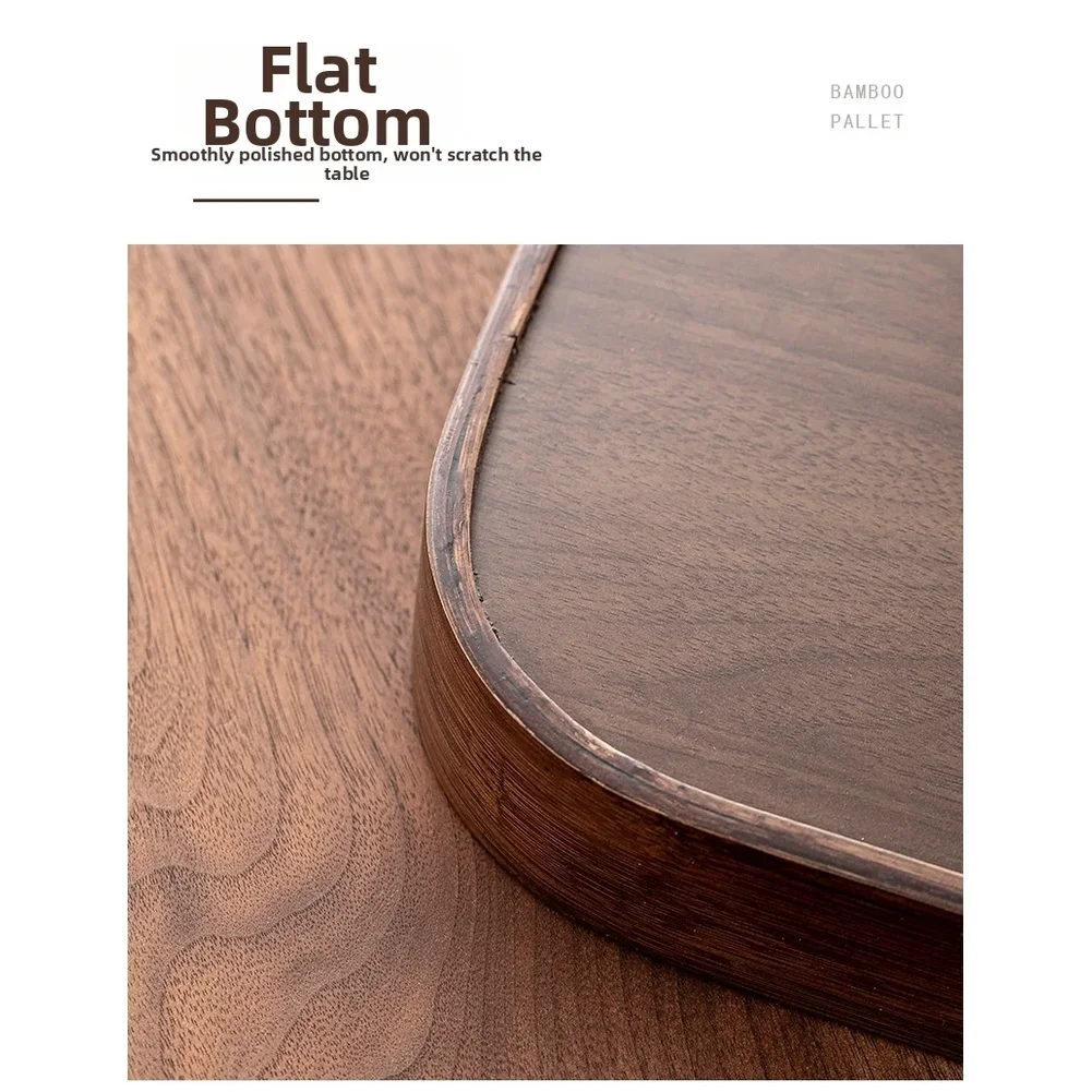 Vassoio da tè in legno con man - Coffee Tea Stand recensione e prezzo